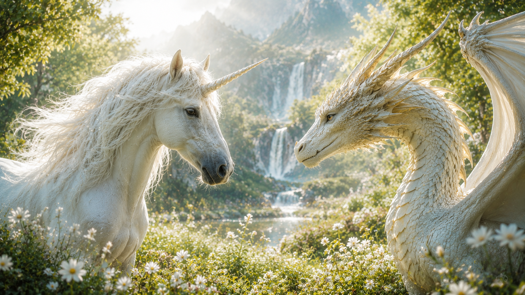 Mythical creature illustration