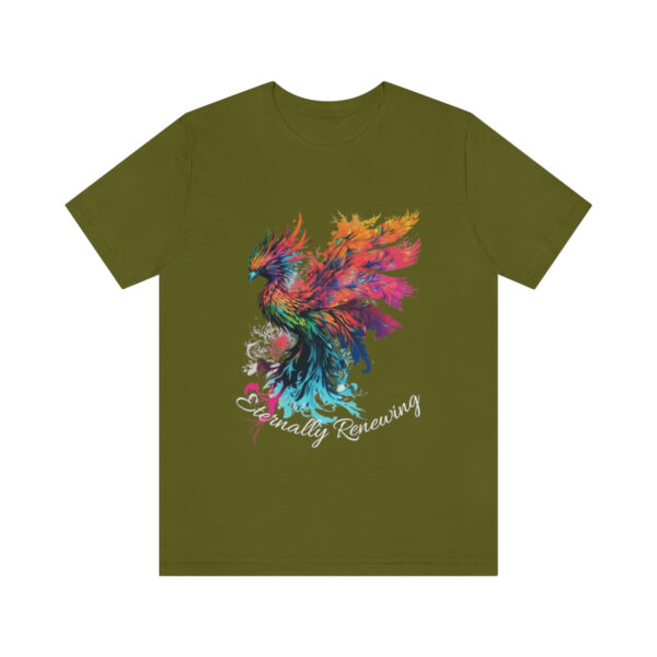 Phoenix Unisex T Shirt True Olive Color