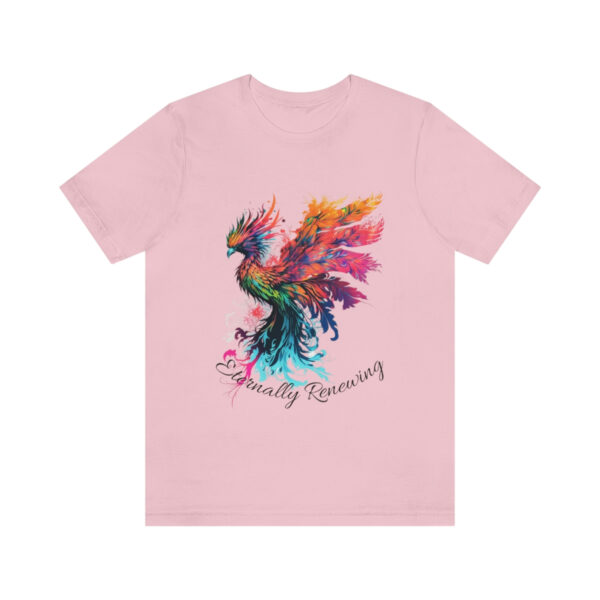 Phoenix Unisex T Shirt Pink Color