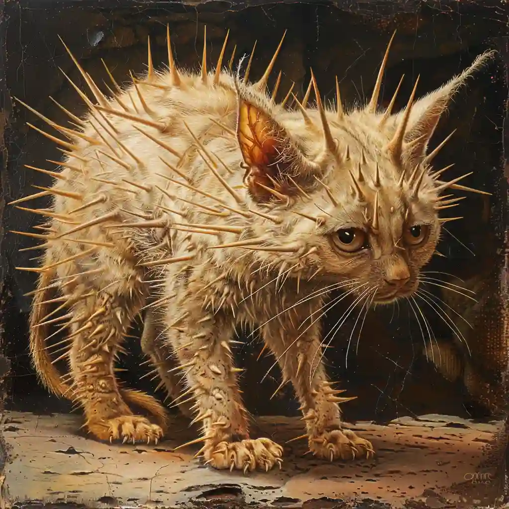 Illustration of the Cactus Cat