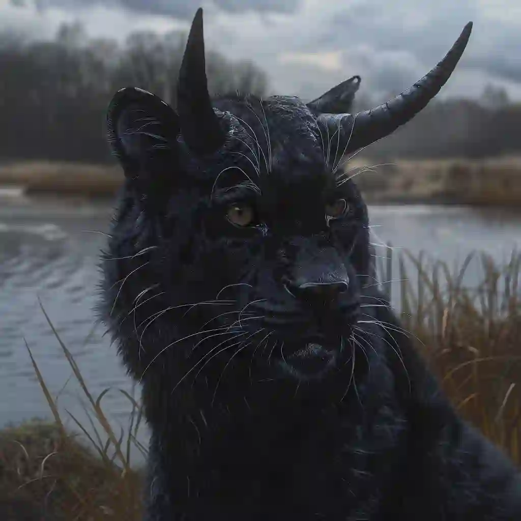 Artwork of the Water Panther, a majestic creature ruling the depths