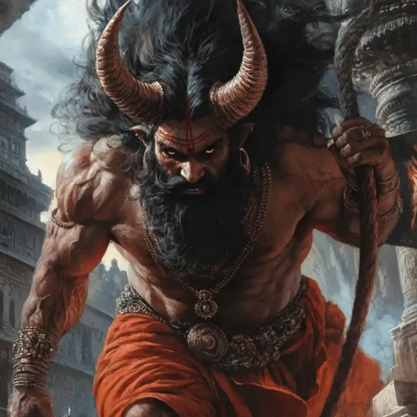 Brahmarakshasa close up