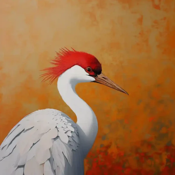 red headed krauncha