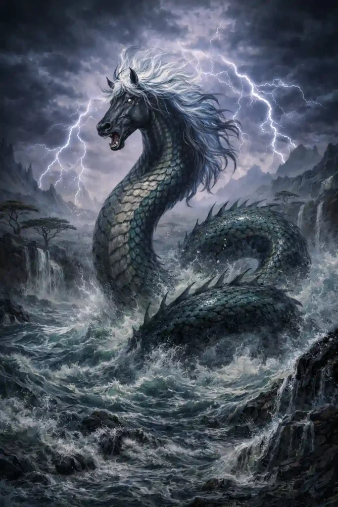 the Inkanyamba mythical creature