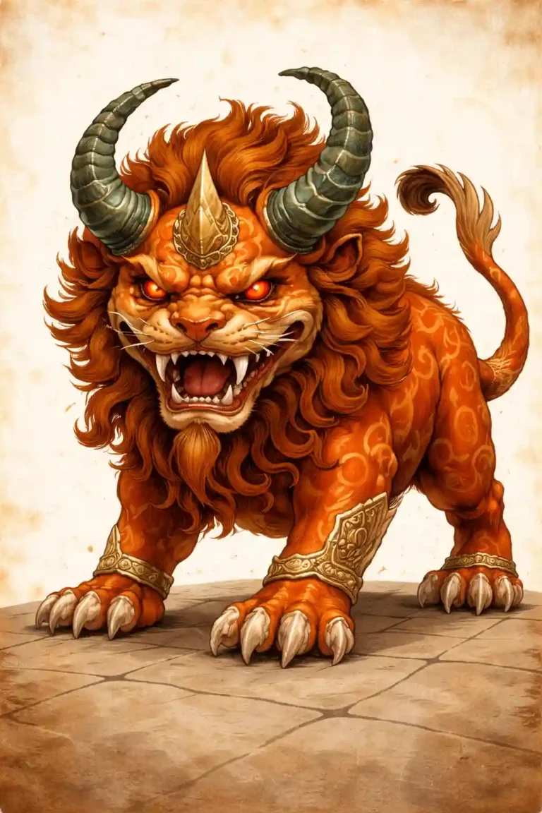 chinese taotie mythical creature