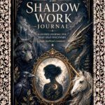 Black journal with mythical creatures