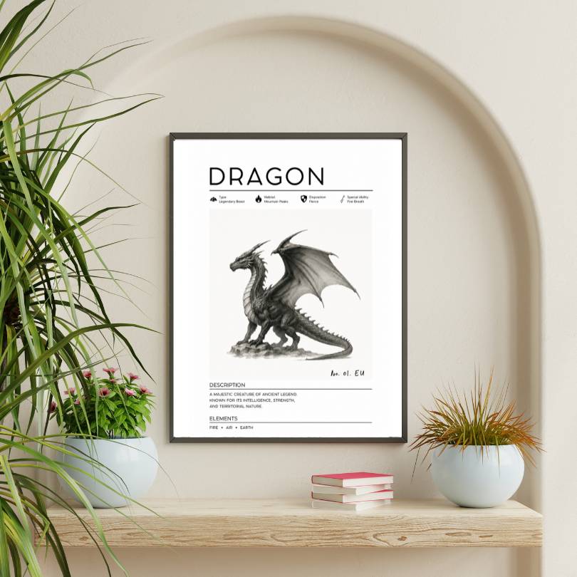 Dragon Modern Wall Decor