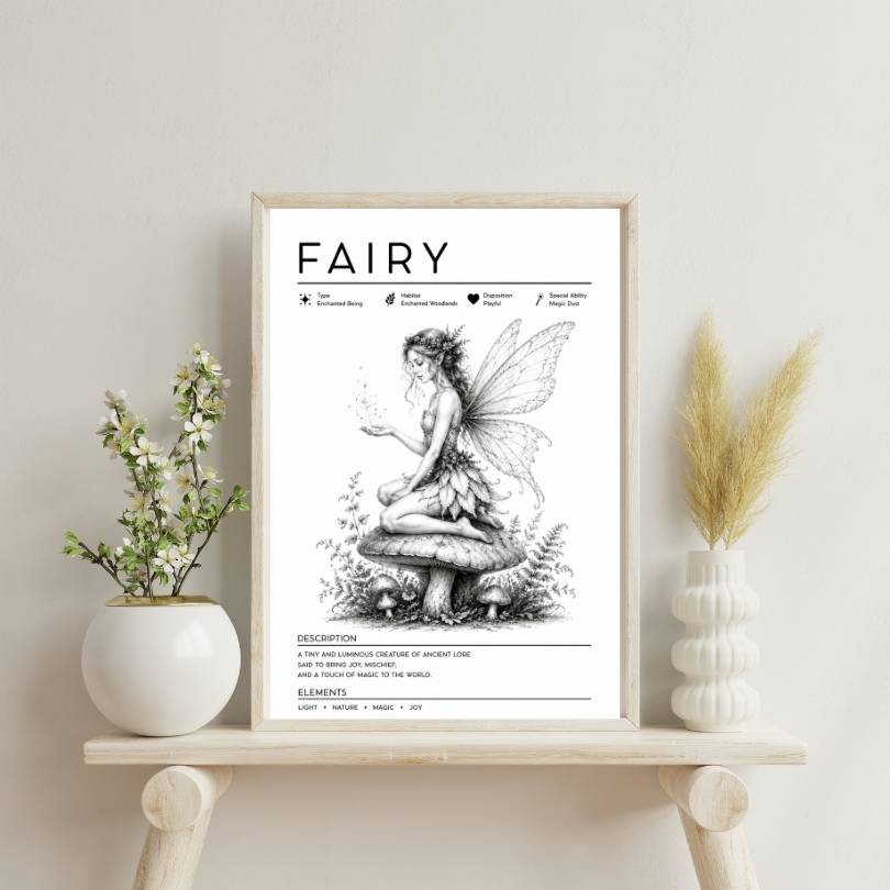 Fairy Modern Wall Decor