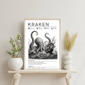 Kraken Modern Wall Decor