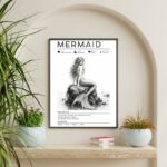 Mermaid Modern Wall Decor